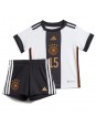 Tyskland Niklas Sule #15 Replika Hemmakläder Barn VM 2022 Kortärmad (+ byxor)